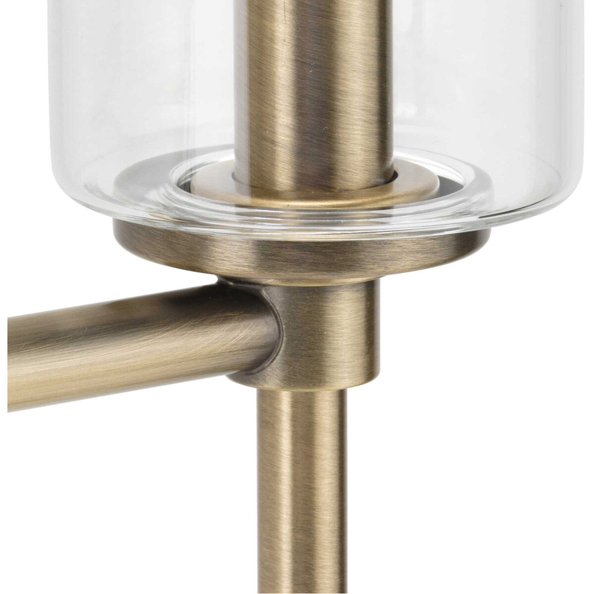 Elara 3 Light 22 inch Vintage Brass Bath Vanity Wall Light